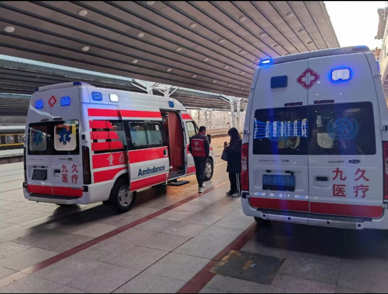 中牟县救护车长途转运